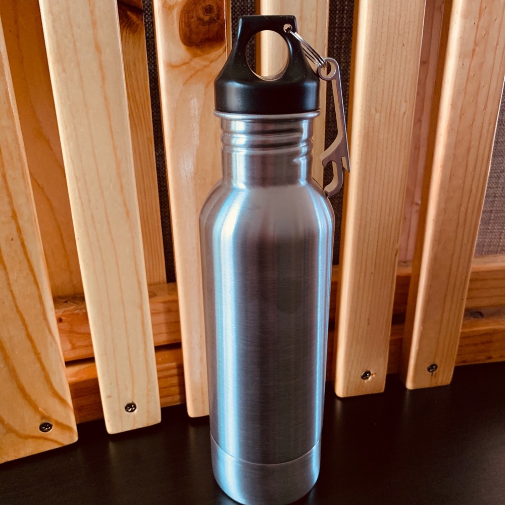 Hide-a-Bottle insulated beer bottle flask